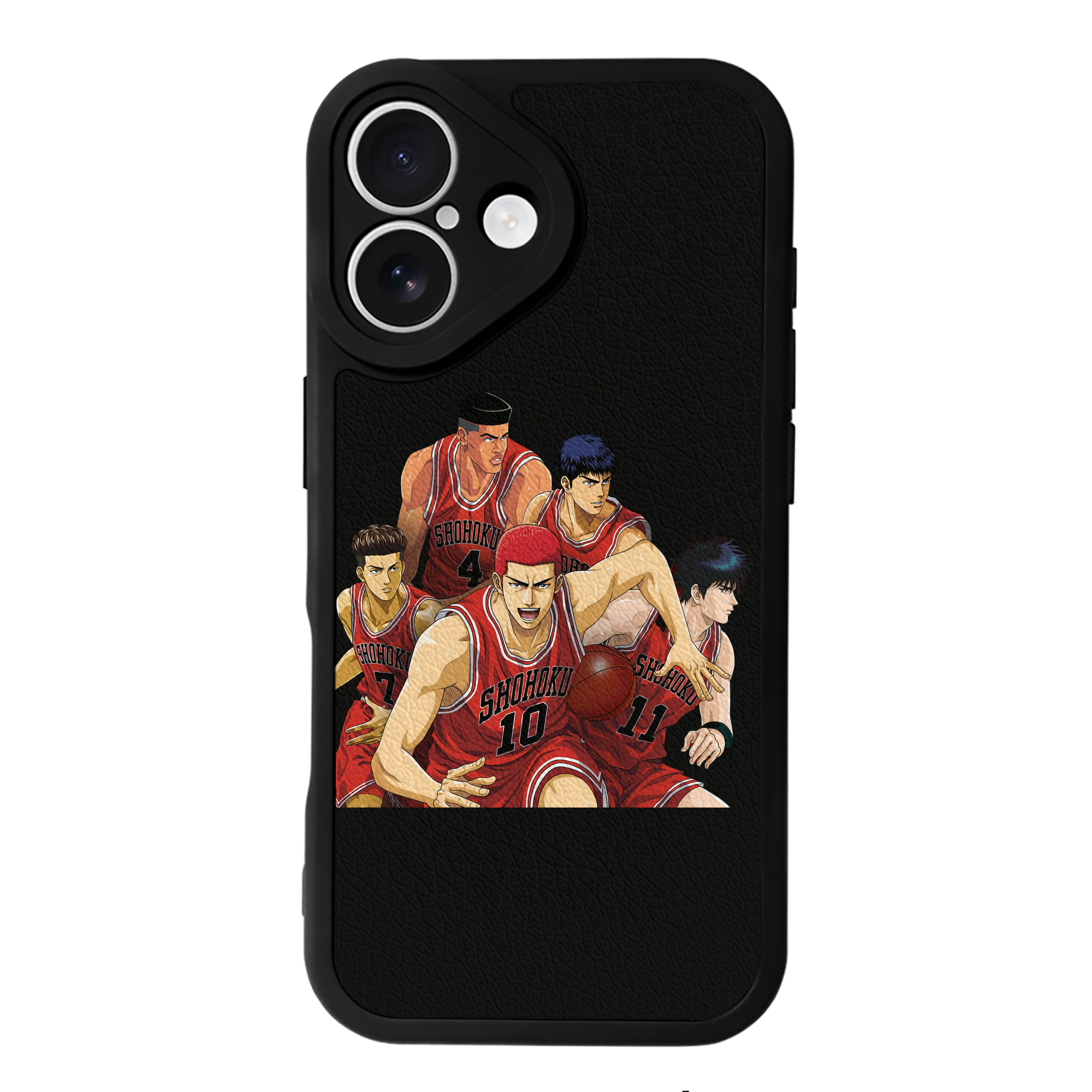 （画像用） SLAM DUNK／スラムダンク 【iPhone 16シリーズ対応】シリコンスマホケース（レザー調） 材質：シリコン